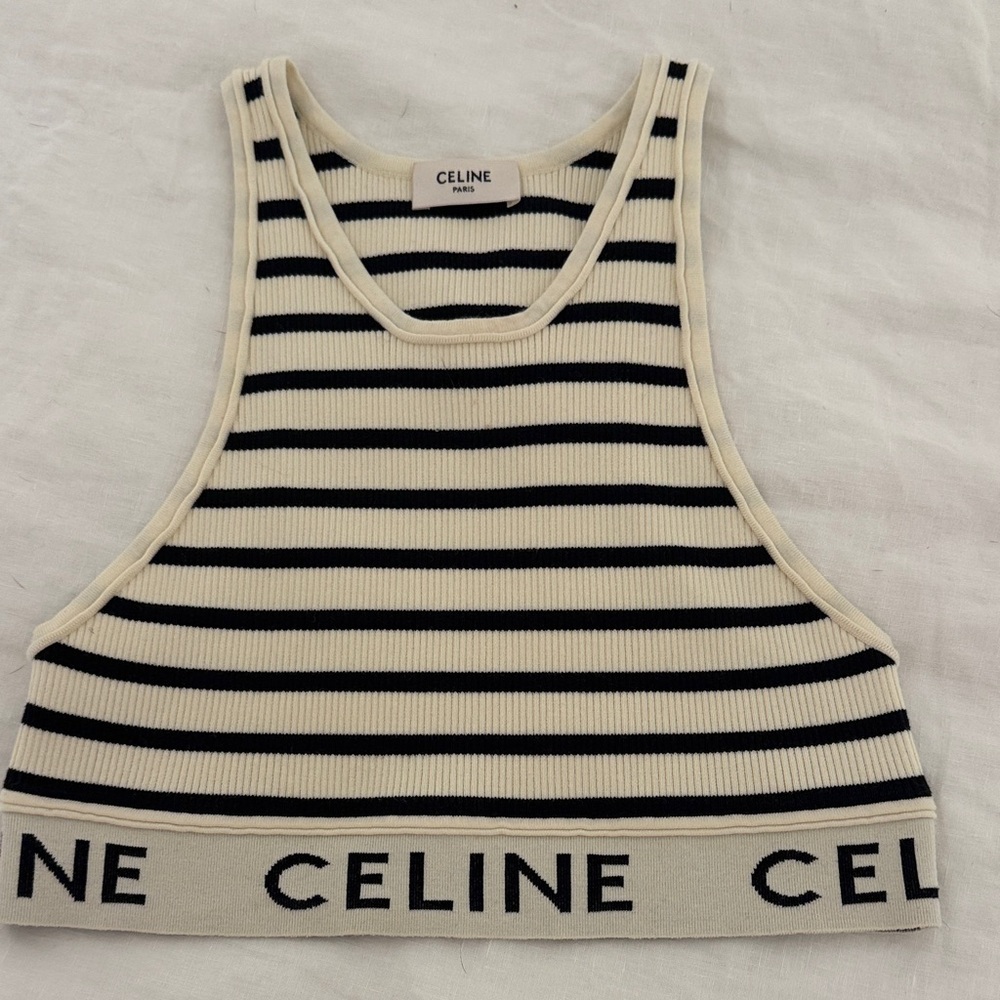 Celine Striped Tank